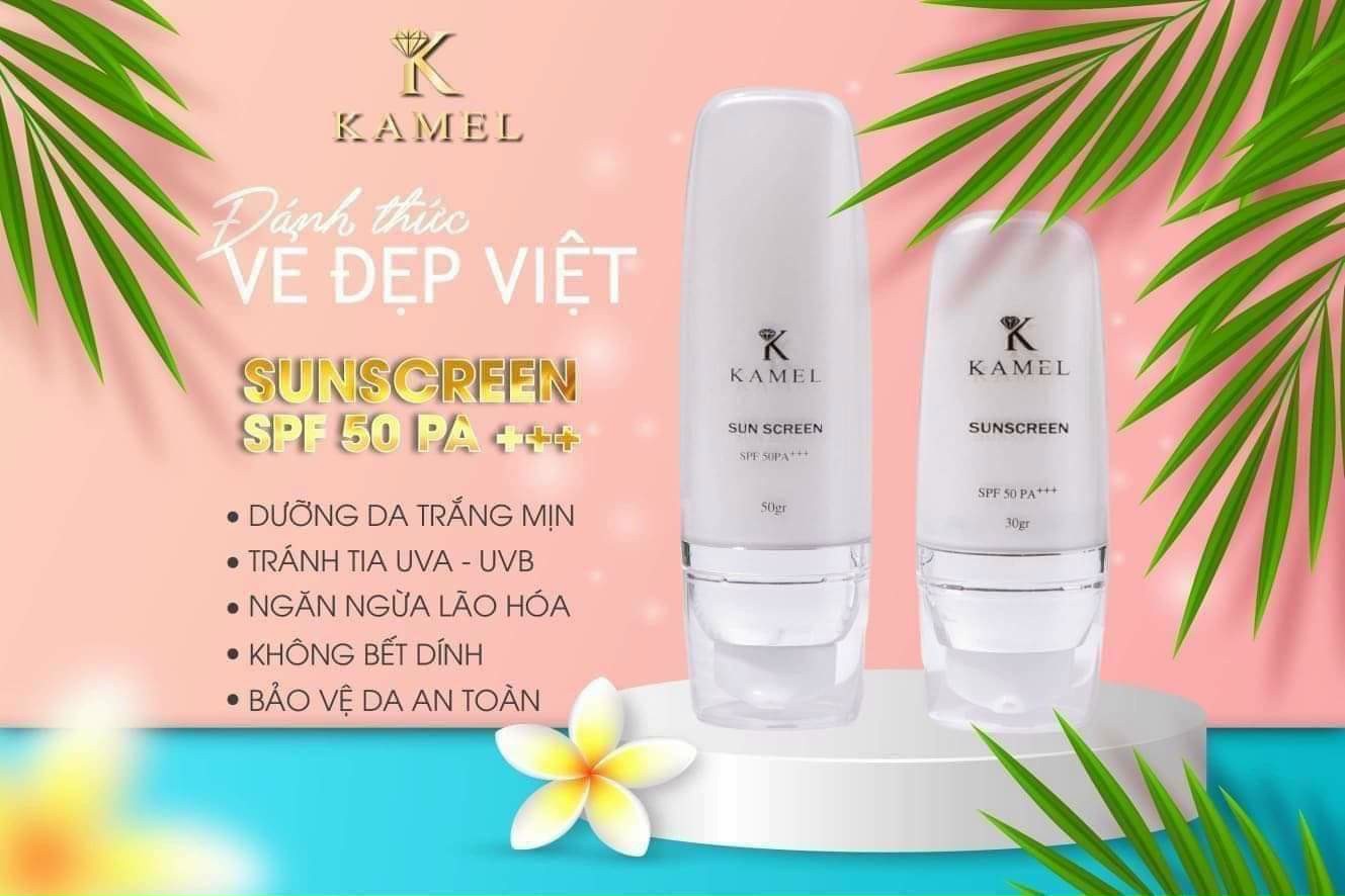 Kem chống nắng vật lý Karmel 30g và 50g