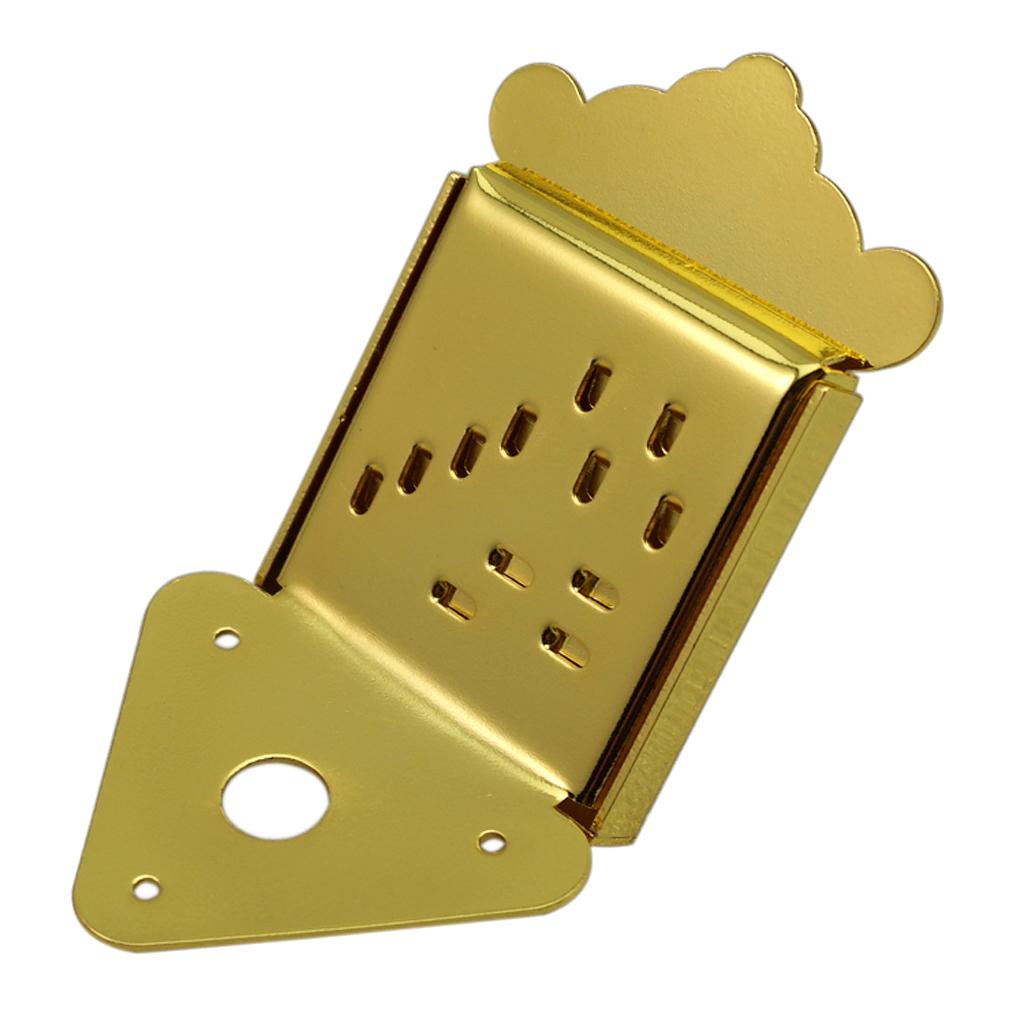 Golden Mandolin Tailpiece Bridge Tail Replacements For Luthiers Biginners
