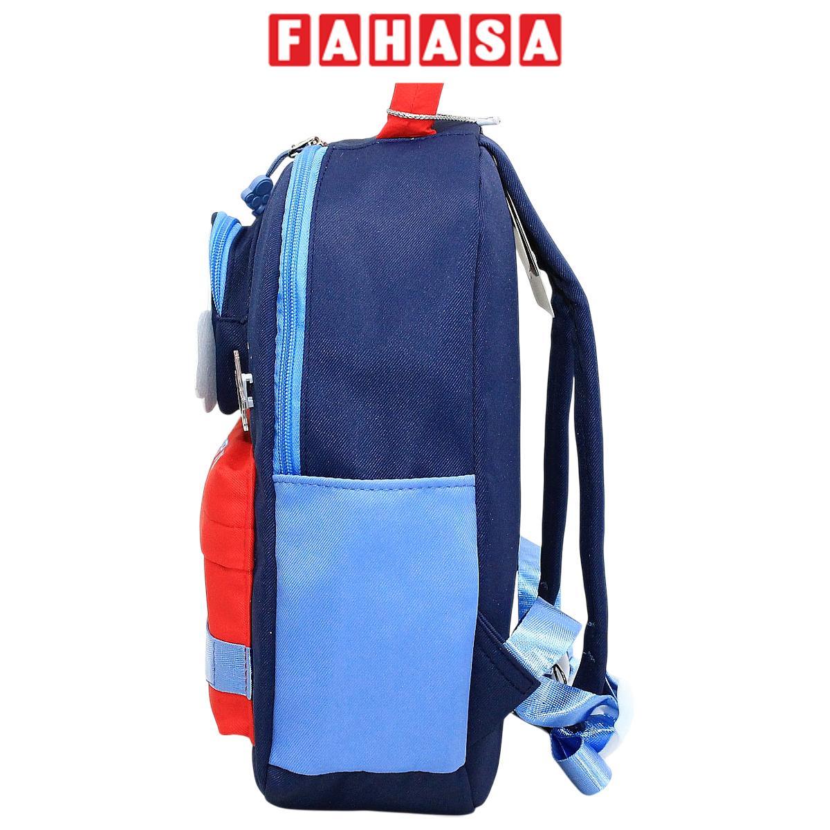 Ba Lô Mầm Non Xe Cảnh Sát - Baoding Yunxi WT3601 - Màu Xanh Đậm