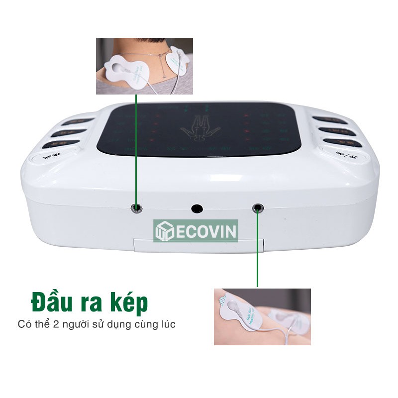 Máy Xung Điện,Máy Massage Xung Điện Trị Liệu. Máy Mát Xa 8 Miếng Dán 