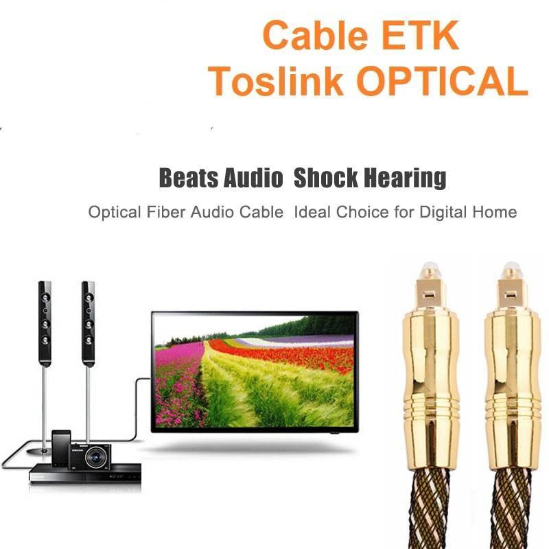 Dây Cáp quang âm thanh vàng 24k Toslink Optical 1m 2020 - AsiaMart