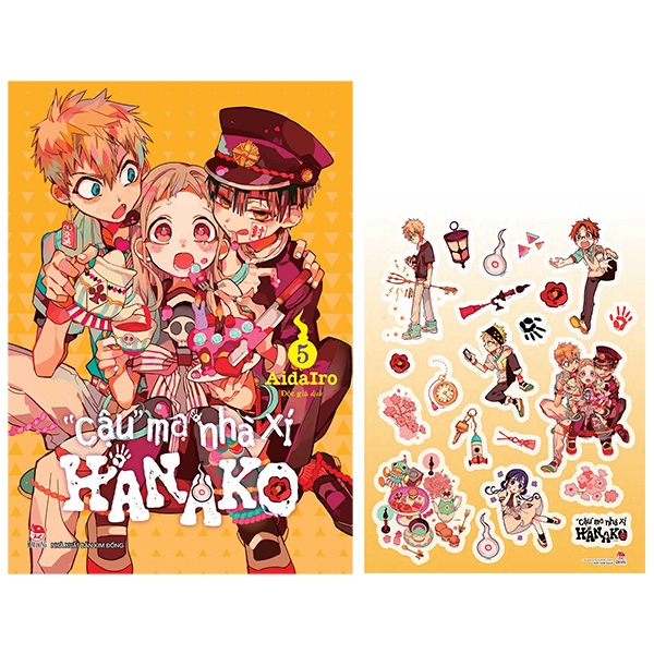 &quot;Cậu&quot; Ma Nhà Xí Hanako - Tập 5 - Tặng Kèm Sticker