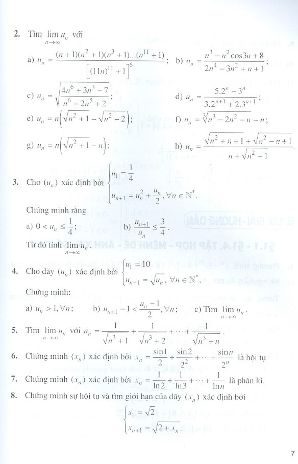 Bài Tập Toán Học Cao Cấp - Tập 2 - Giải Tích