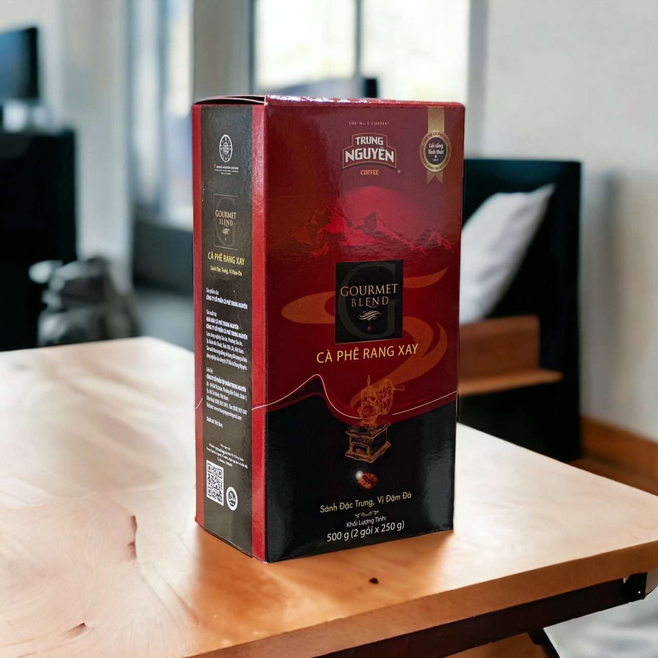 Cà phê Trung Nguyên Gourmet Blend (Hộp giấy 500gam)