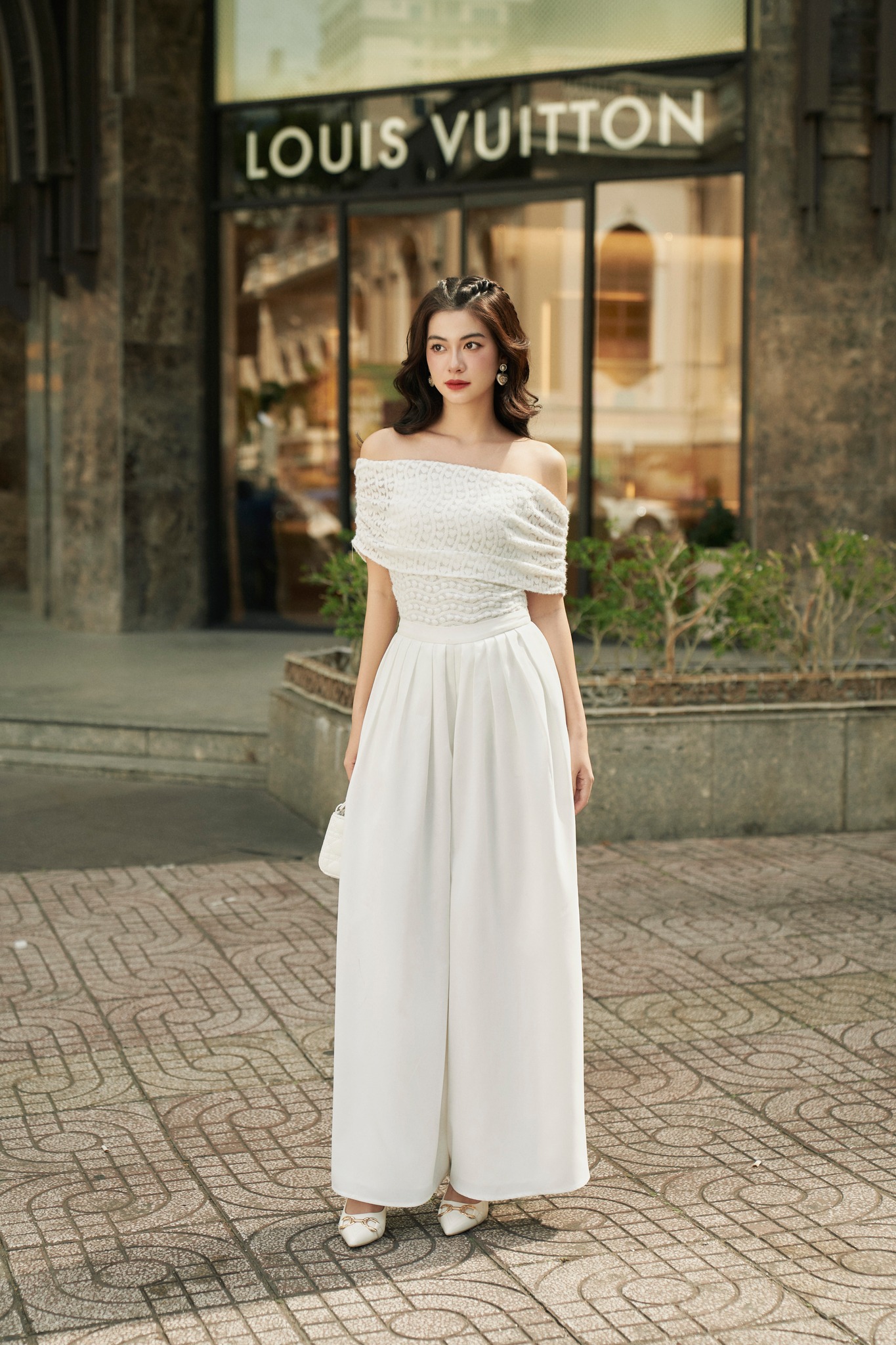 OLV - Quần Rosas White Pants