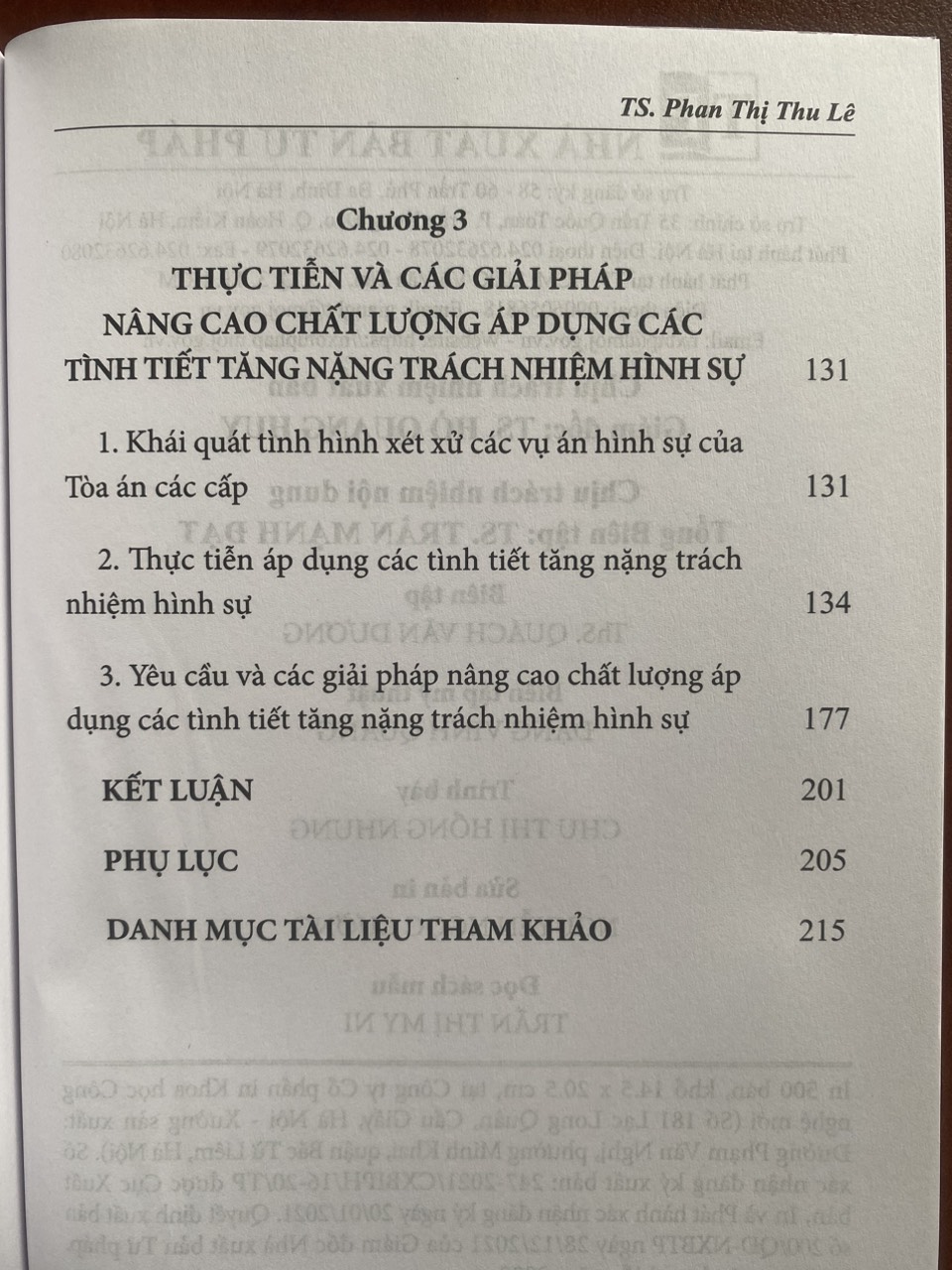 Các Tình Tiết Tăng Nặng Trách Nhiệm Hình Sự Trong Luật Hình Sự Việt Nam