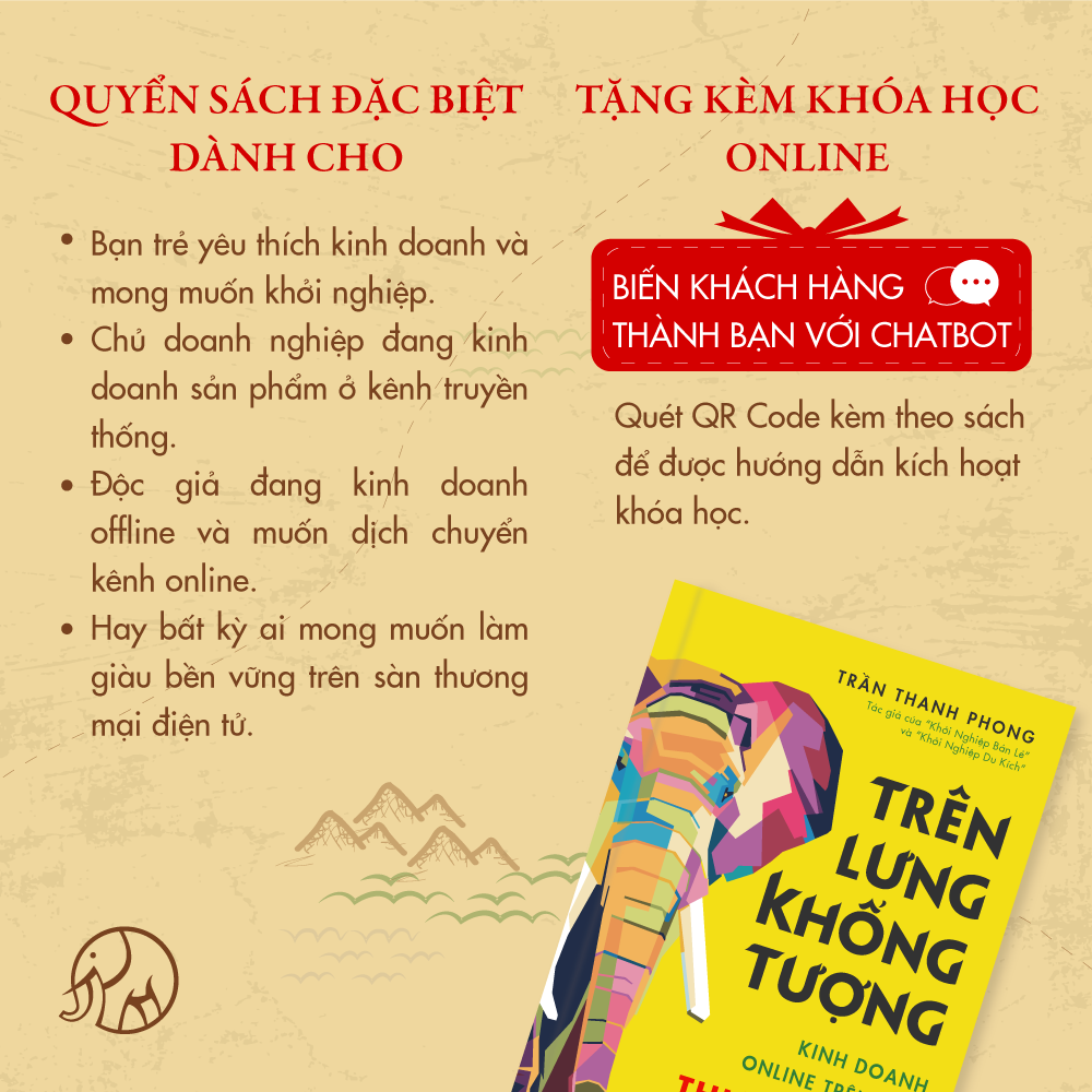 Trên Lưng Khổng Tượng - Kinh Doanh Online Trên Sàn Thương Mại Điện Tử - Khởi Nghiệp Với Bán Hàng Qua Mạng và Nhãn Hàng Riêng