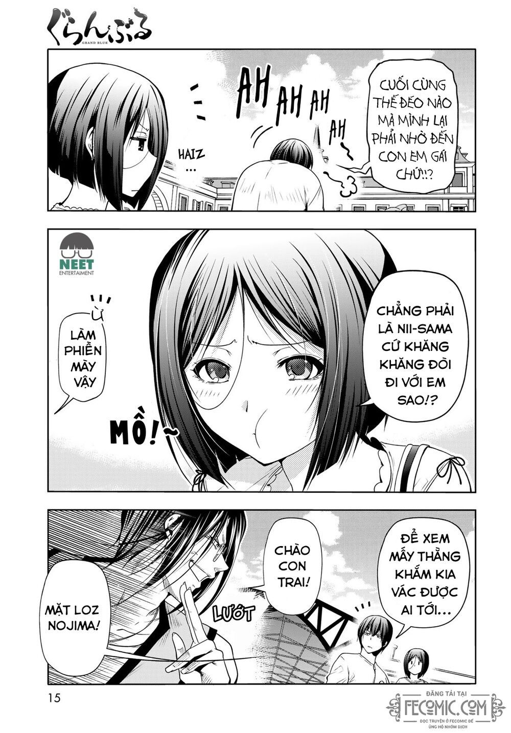 cô gái thích lặn - grand blue chapter 78 12