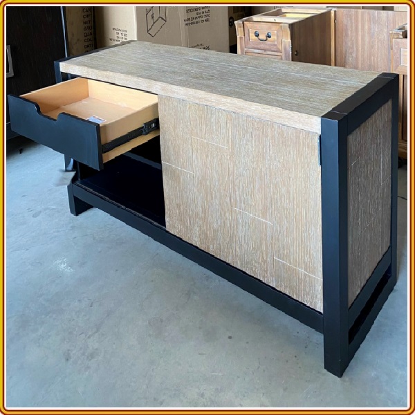 Kệ Ti Vi CD - VCD Trang Trí  Juno Sofa Cửa Lùa - 142cm