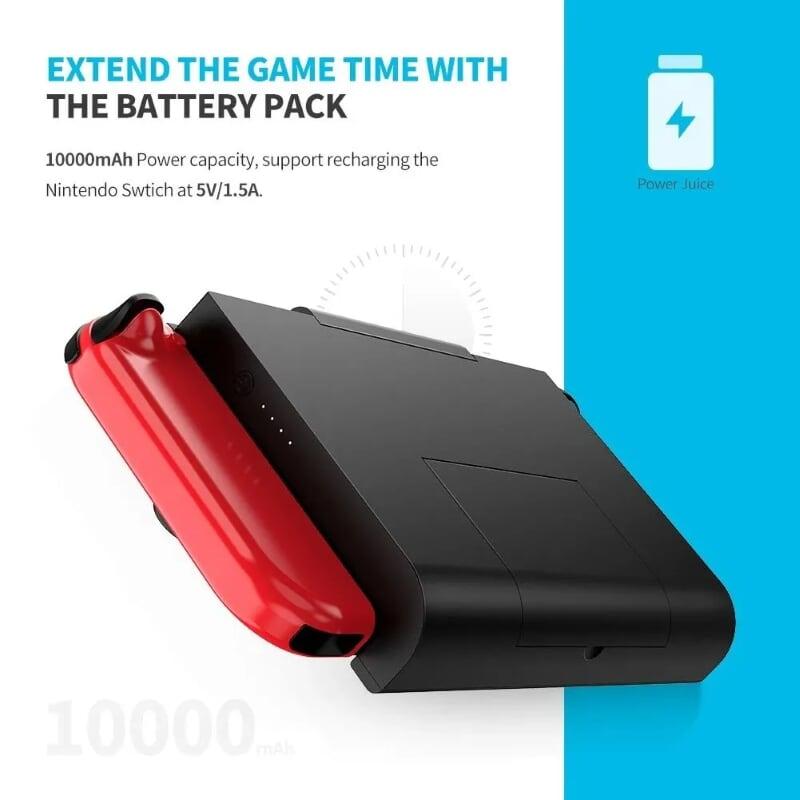 Ugreen UG50756CP611TK 10000mAh pin sạc dự phòng và vỏ bảo vệ màu đen cho Nintendo Switch - HÀNG CHÍNH HÃNG