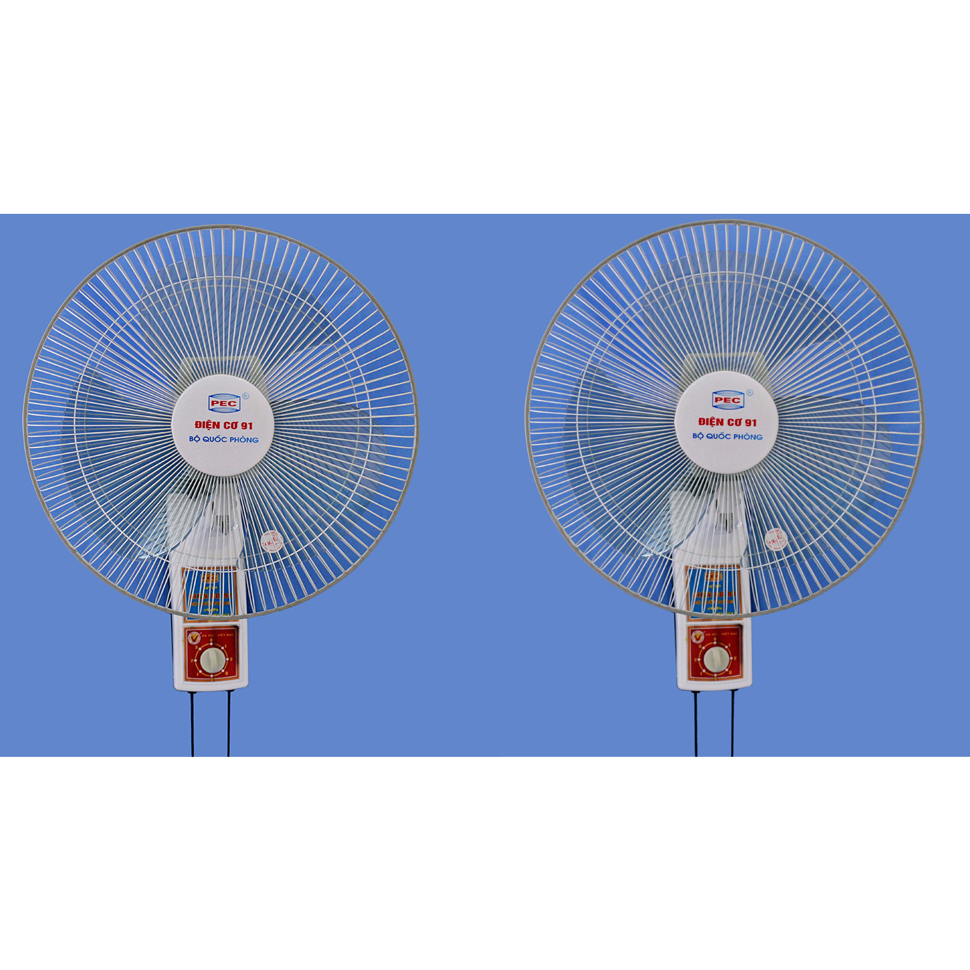 Combo 2 quạt treo tường PEC Điện cơ 91 QTT-V2Đ