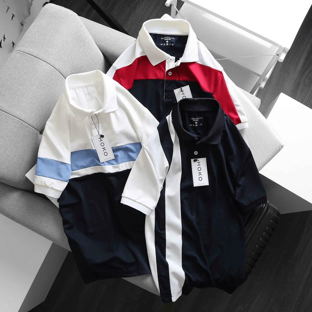Áo thun nam cổ trụ polo