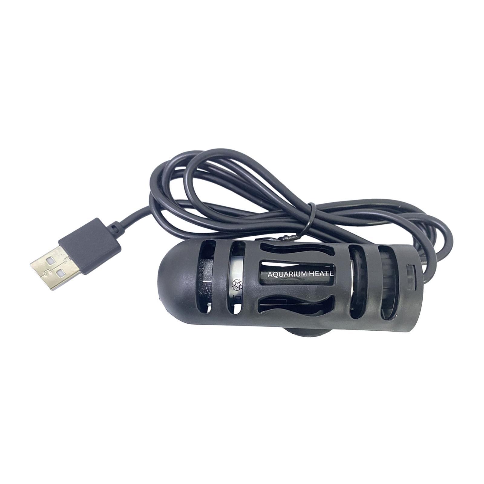 Aquarium Heater Small Fish Tank Heater Digital Display Auto Heating Tool for Pet Drinking Waterer Reptile Aquatic Terrarium