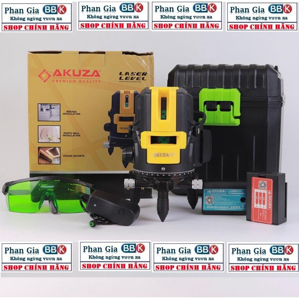 [chính hãƞg] Máy Cân Mực Laser 5 Tia Xanh AKUZA Siêu Sáng, Hàng chính hãƞg, Bảo Hành 1 Năm