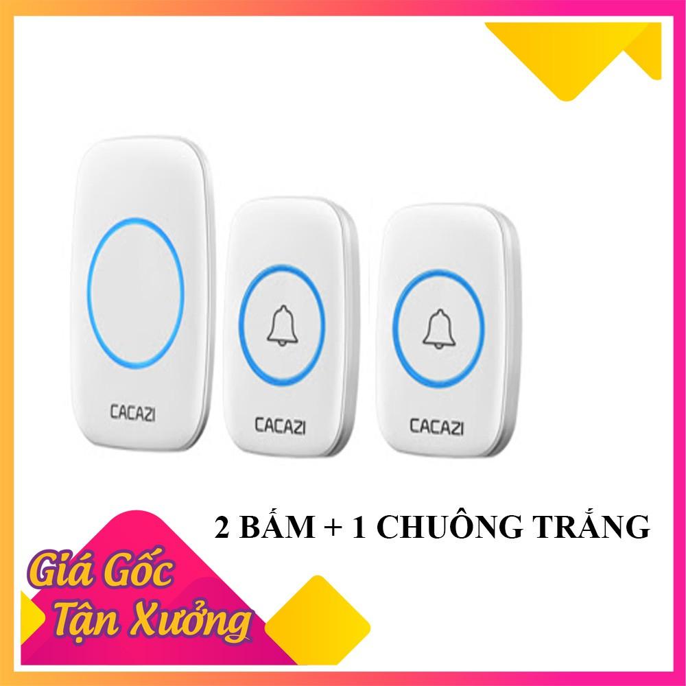 Chuông cửa không dây Cacazi A10 - 36 kiểu nhạc chuông