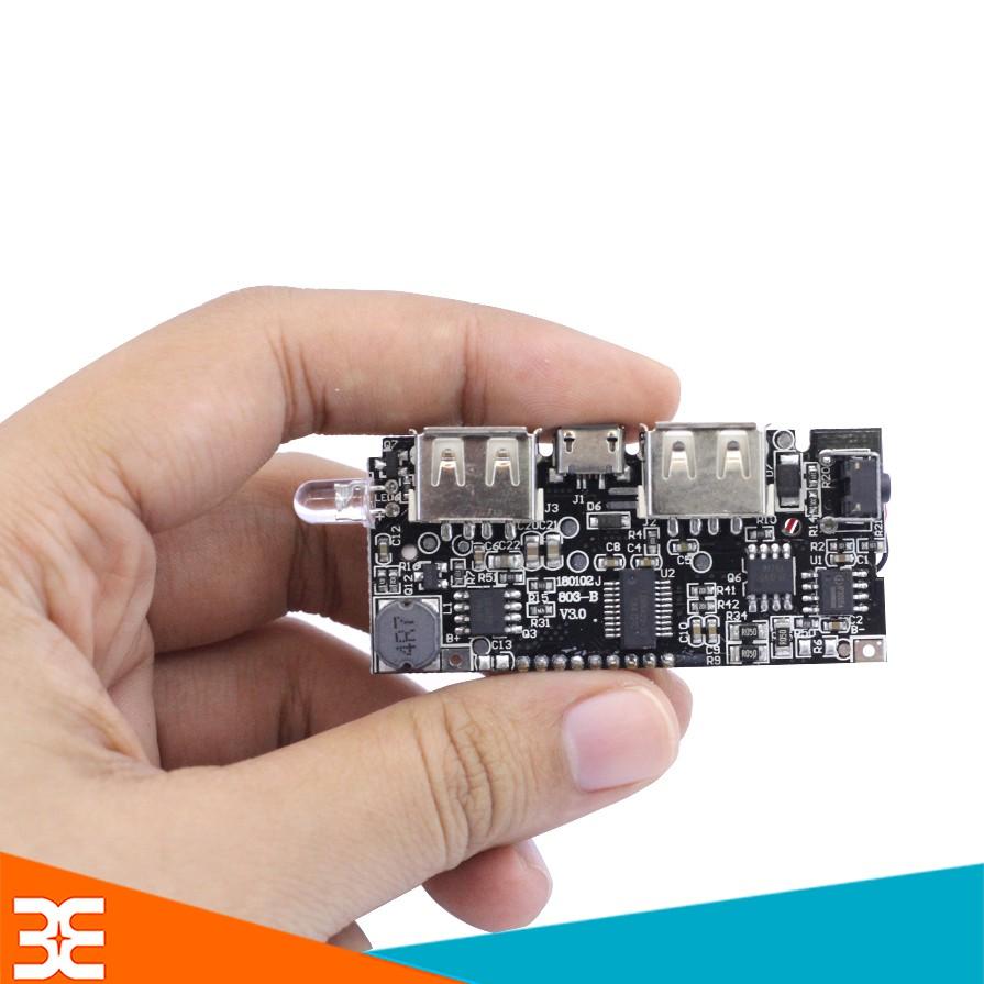 Mạch Sạc Pin Dự Phòng 18650 V4 2 Cổng Ra, Hiển Thị LCD