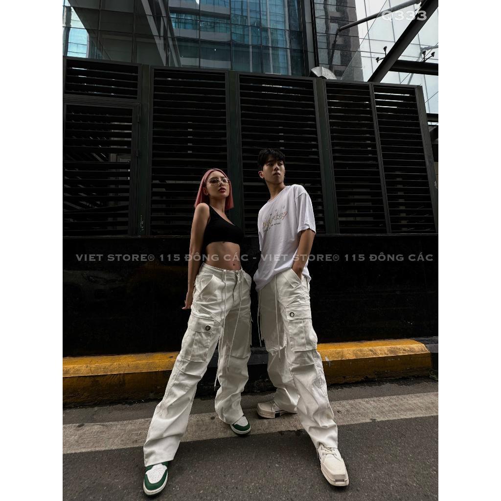 Quần Kaki Cargo Pant Túi Hộp Ống Suông Richky x Viet Store Local Brand Unisex Special Collection Premium Q333
