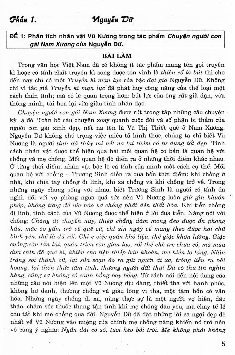 199 Đề Và Bài Văn Hay 9