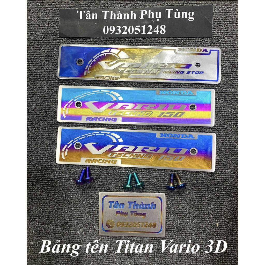 Bảng tên Titan dành cho xe VARIO 3D