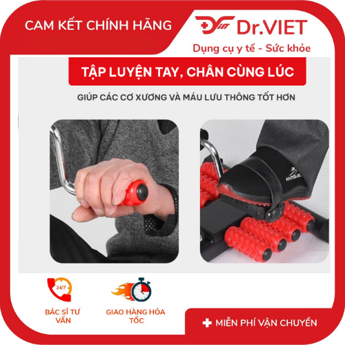 Xe đạp tập thể dục liên hoàn tay chân ( 3IN1) TD001P-6B