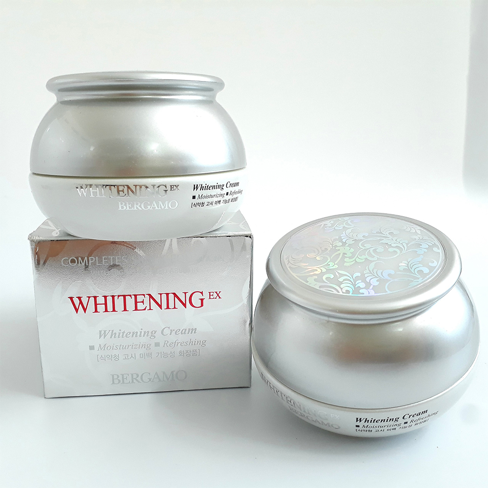 Kem BERGAMO WHITENING Dưỡng Trắng Căng Mịn Da 50g