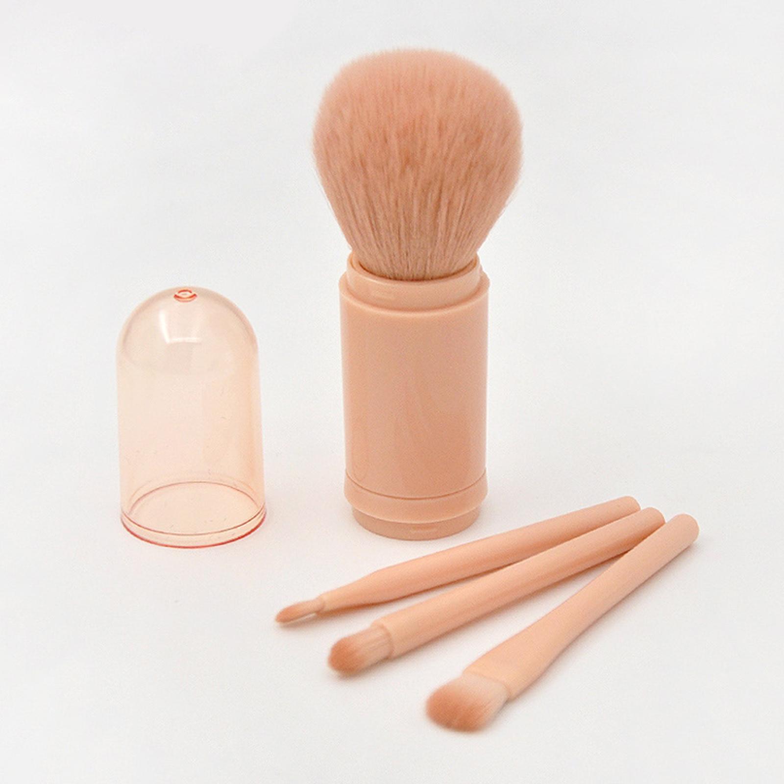 Small Makeup Brush Set W/ Carry Case  for Eyeshadow Blush
