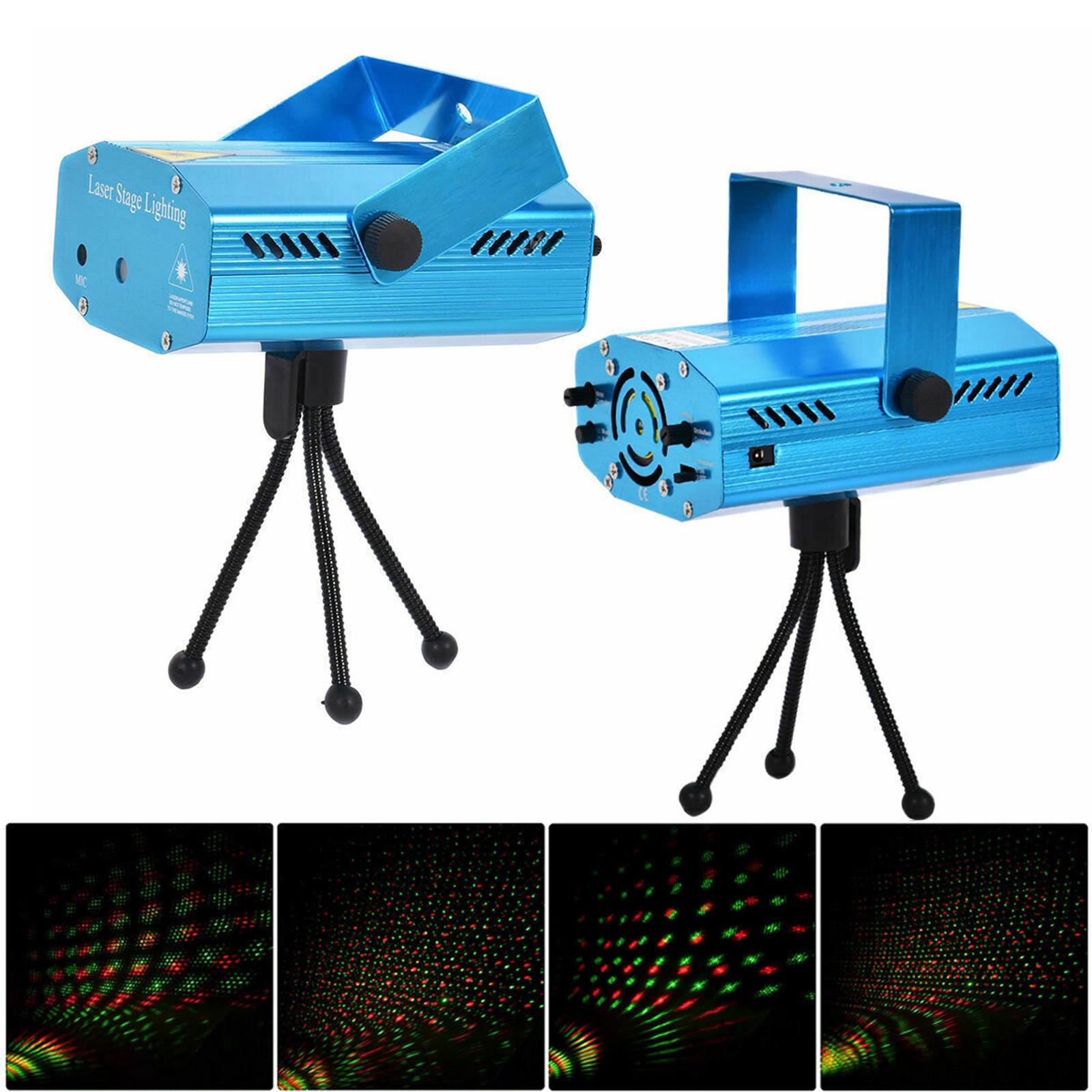 NEW Mini R&G Laser LED Stage Lighting Projector for Disco DJ Stage Party Light