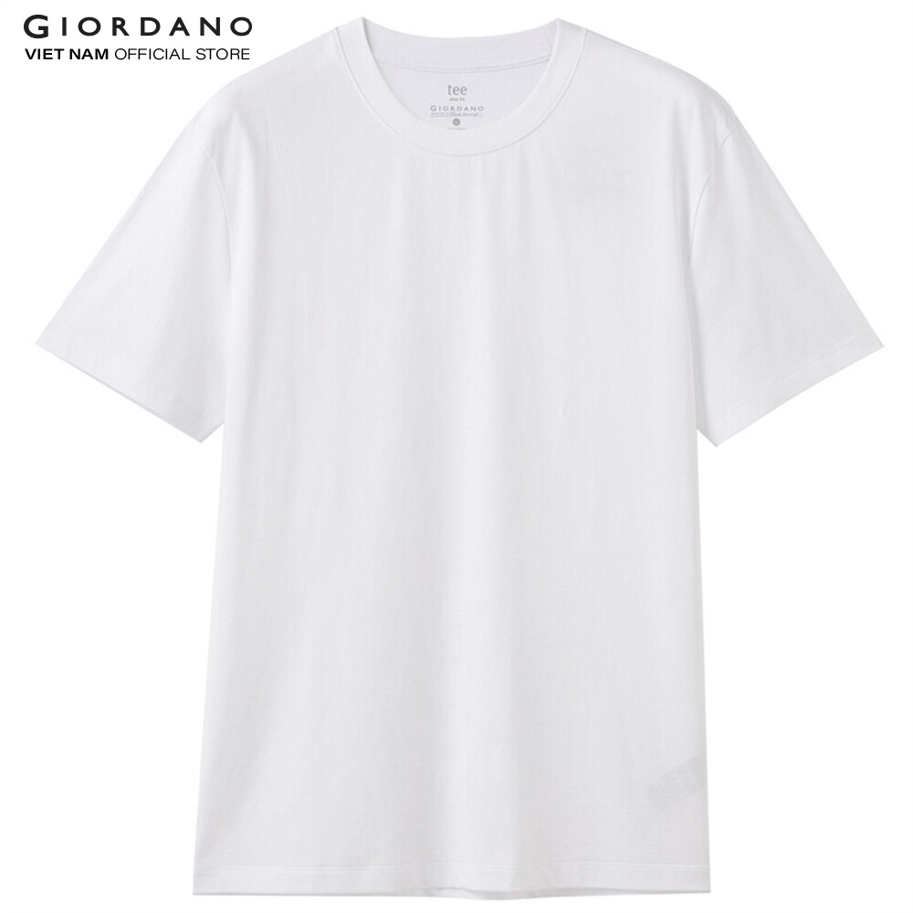 Áo Thun Nam Ngắn Tay Cổ Tròn Giordano 01022250