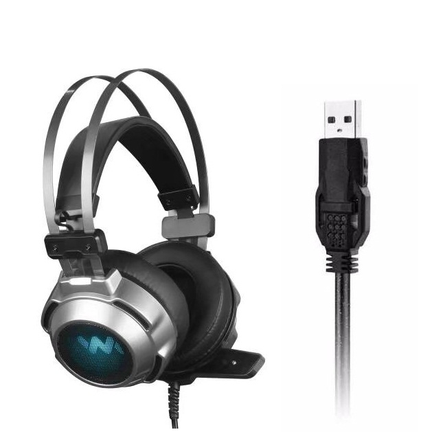 Tai Nghe Chơi Game Chụp Tai (Headphone Gaming)  WM9200 Âm thanh 7.1 USB Led