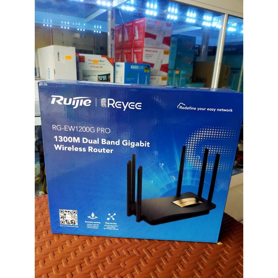 Bộ phát WiFi Ruijie RG-EW1200G PRO,Dual-band AC1300 và RG-WE1200, Dual band AC1200