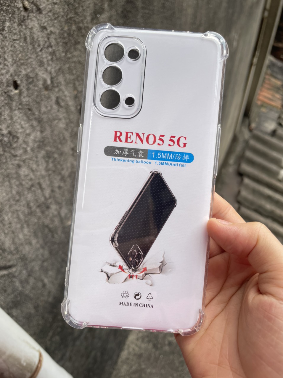 Ốp lưng dẻo cho Oppo Reno 5 - chống sốc 4 góc trong suốt , bảo vệ Camera