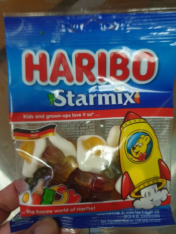 Kẹo dẻo Haribo Star Mix 160g