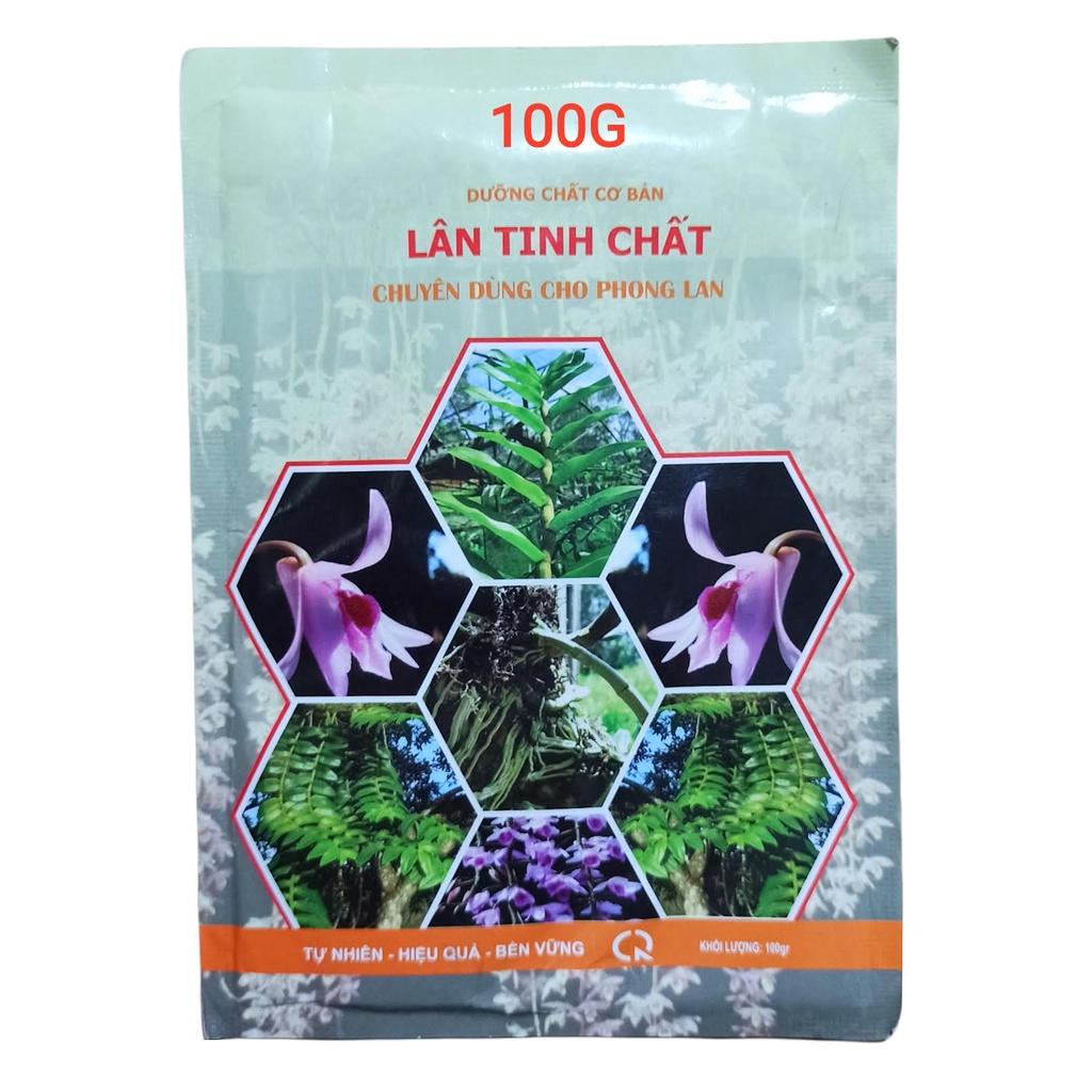 Lân tinh chất gói 100g giúp chắc cây,kích thích ra rễ,phục hồi cây sau hoa