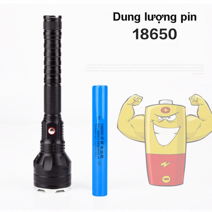 Đèn pin siêu sáng chiếu xa 500m