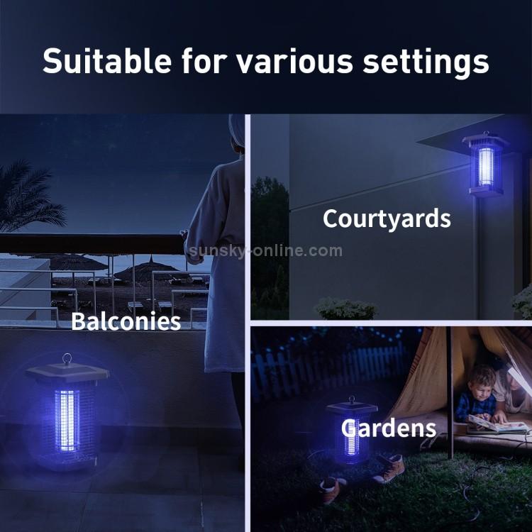 Đèn Bắt Muỗi Và Côn Trùng Ngoài Trời Baseus Pavilion Courtyard Mosquito Killer (365nm, IPX4, UV Light )