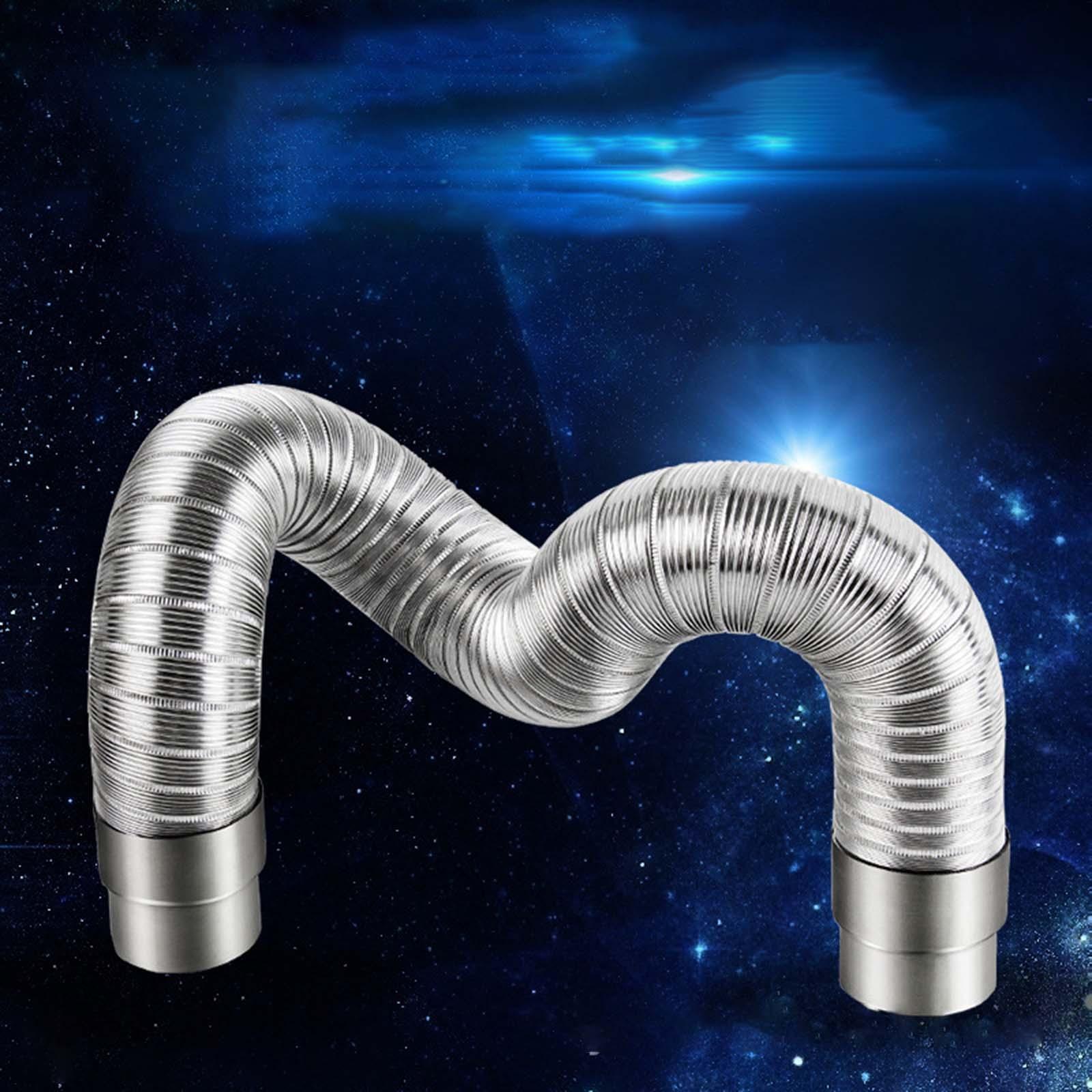 Gas Heater Exhaust Pipe Duct Bendable for Bathroom Heater Replacement