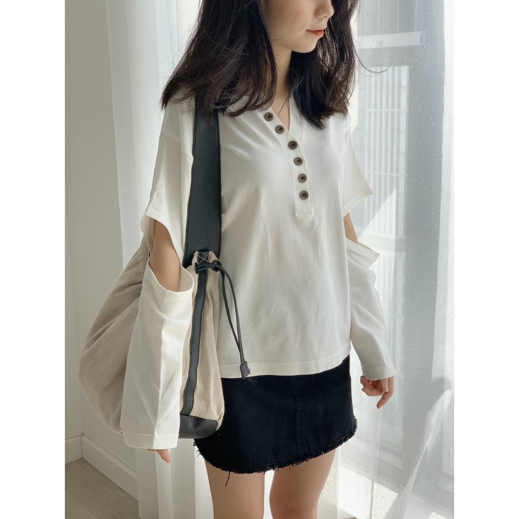Áo cúc gỗ LEN49 1994closet