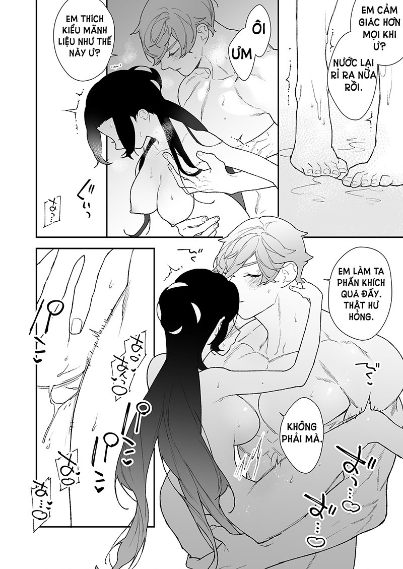 [21+] thánh nữ không thể khước từ tình yêu cháy bỏng của chàng hiệp sĩ trẻ tuổi chapter 3.1 2