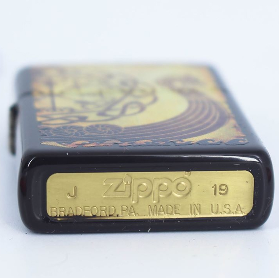 Bật Lửa Zippo 49182 – Zippo Viking Warship Design Brown