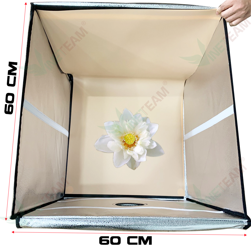 Hộp Chụp Sản Phẩm Có Đèn LED 60x60cm