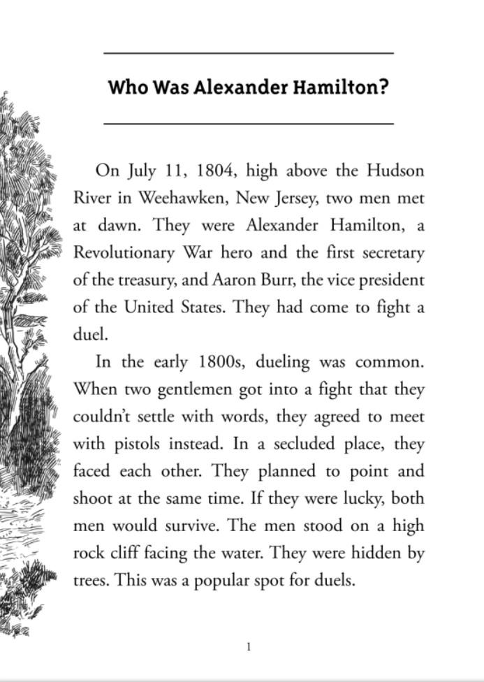 Sách ngoại văn: Who Was Alexander Hamilton?