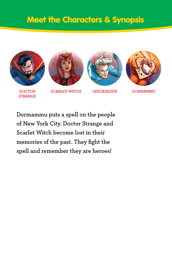 World Of Reading Level 1: This Is Doctor Strange And Scarlet Witch