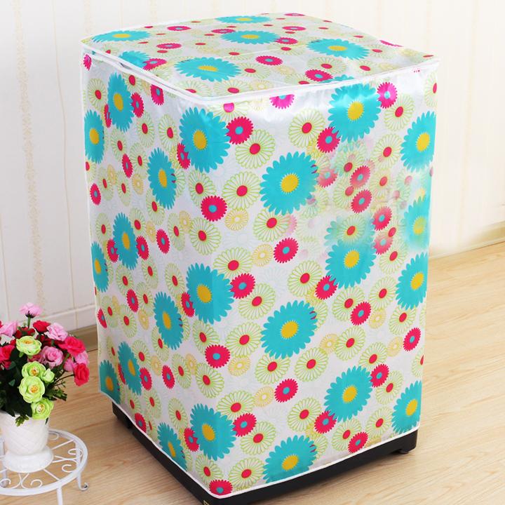 Áo trùm máy giặt vải trong cửa trên - Màu ngẫu nhiên - GDHN Loại Tốt