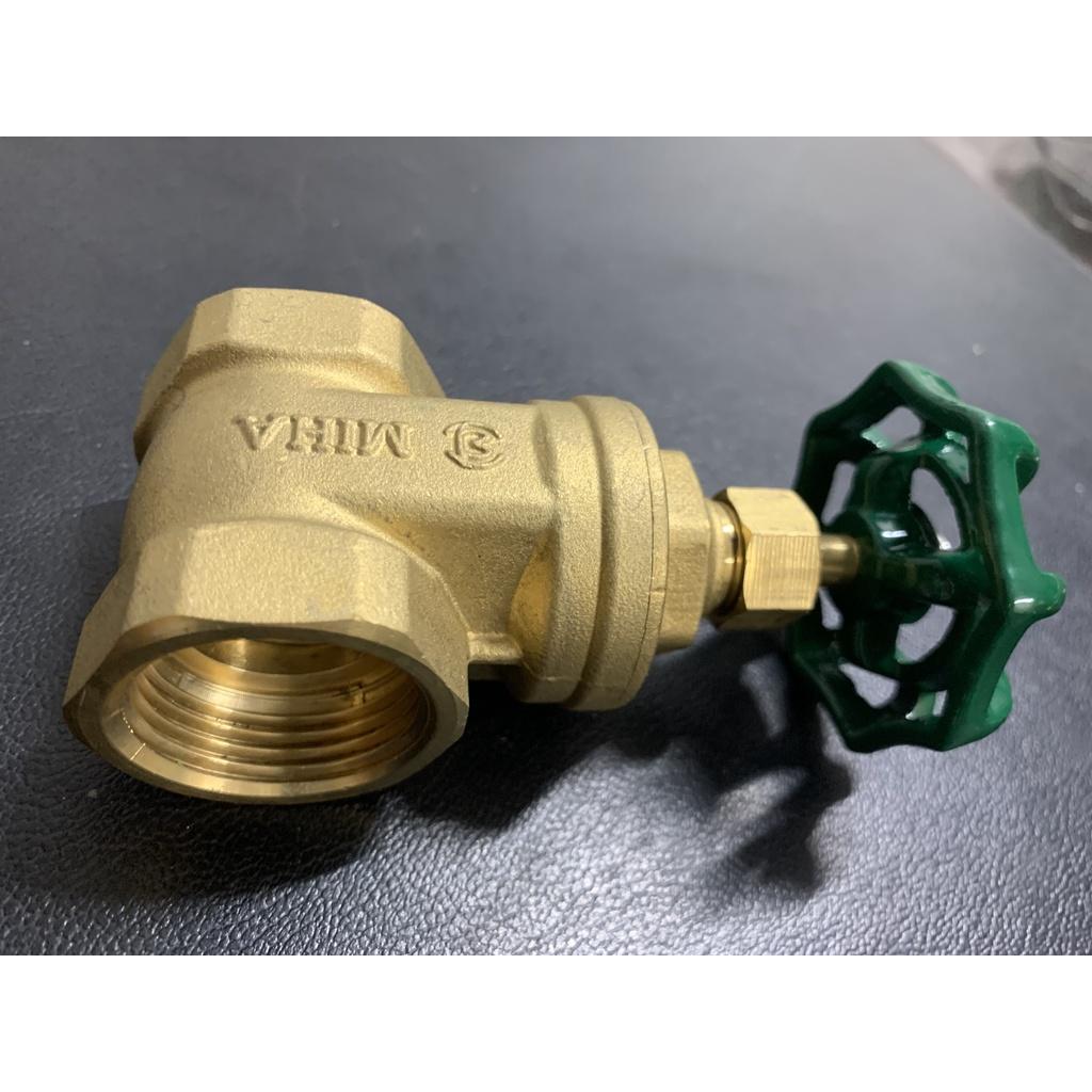 Van Khóa Nước Cửa Đồng Miha DN25