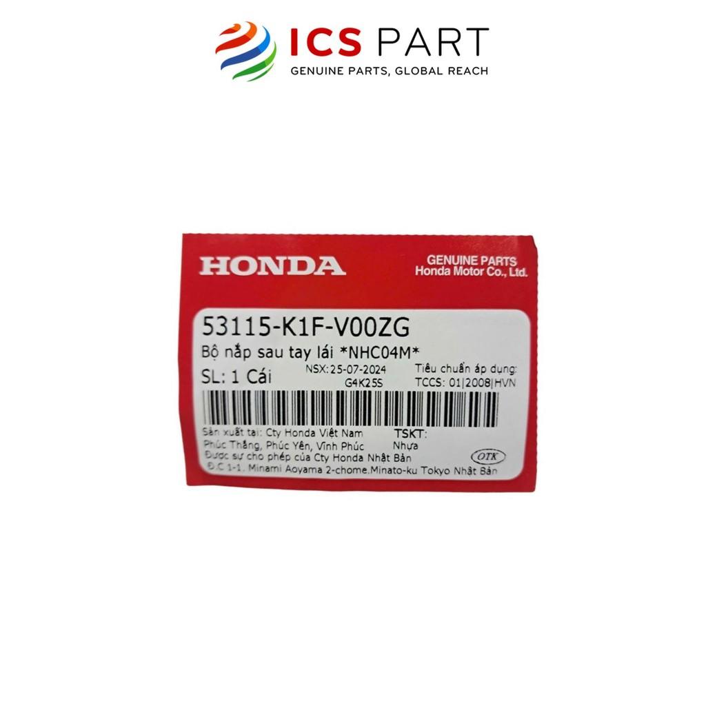 Nắp Sau Tay Lái (Nhựa Gáy) HONDA Air Blade 125-150 2021 Xám Đen Bạc Nhc04M (53115K1FV00ZG)