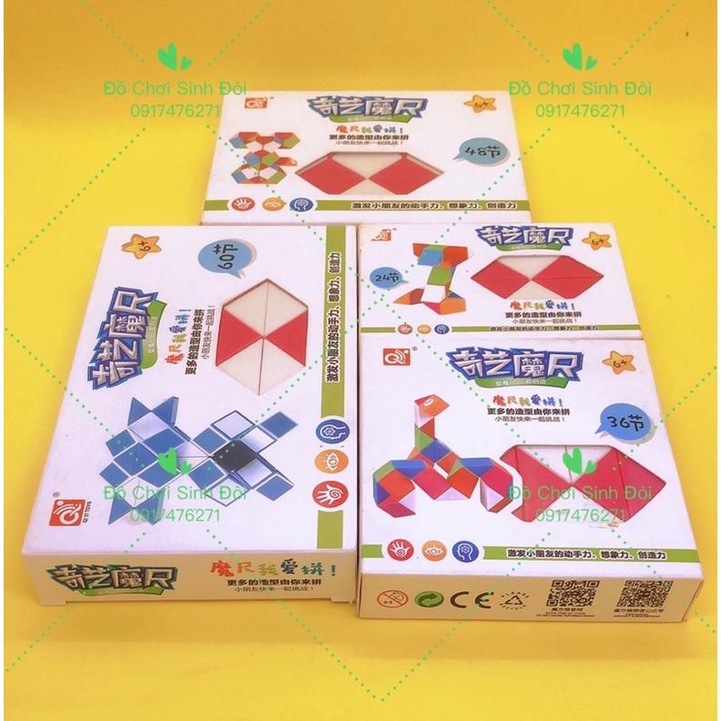 đồ chơi rubik rắn màu Hồng các loại