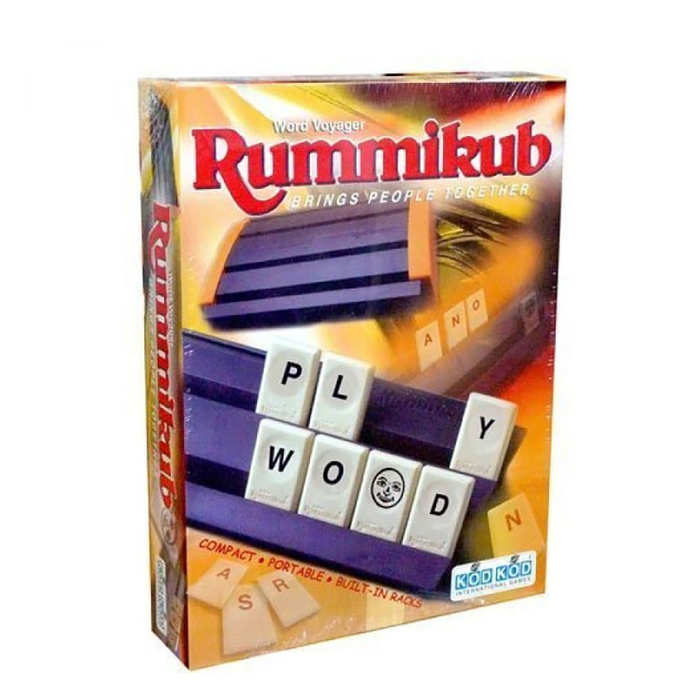 Board game Rummikub Bộ trò chơi Rummy Mạt chược Israel với bảng số nhựa Digital Game