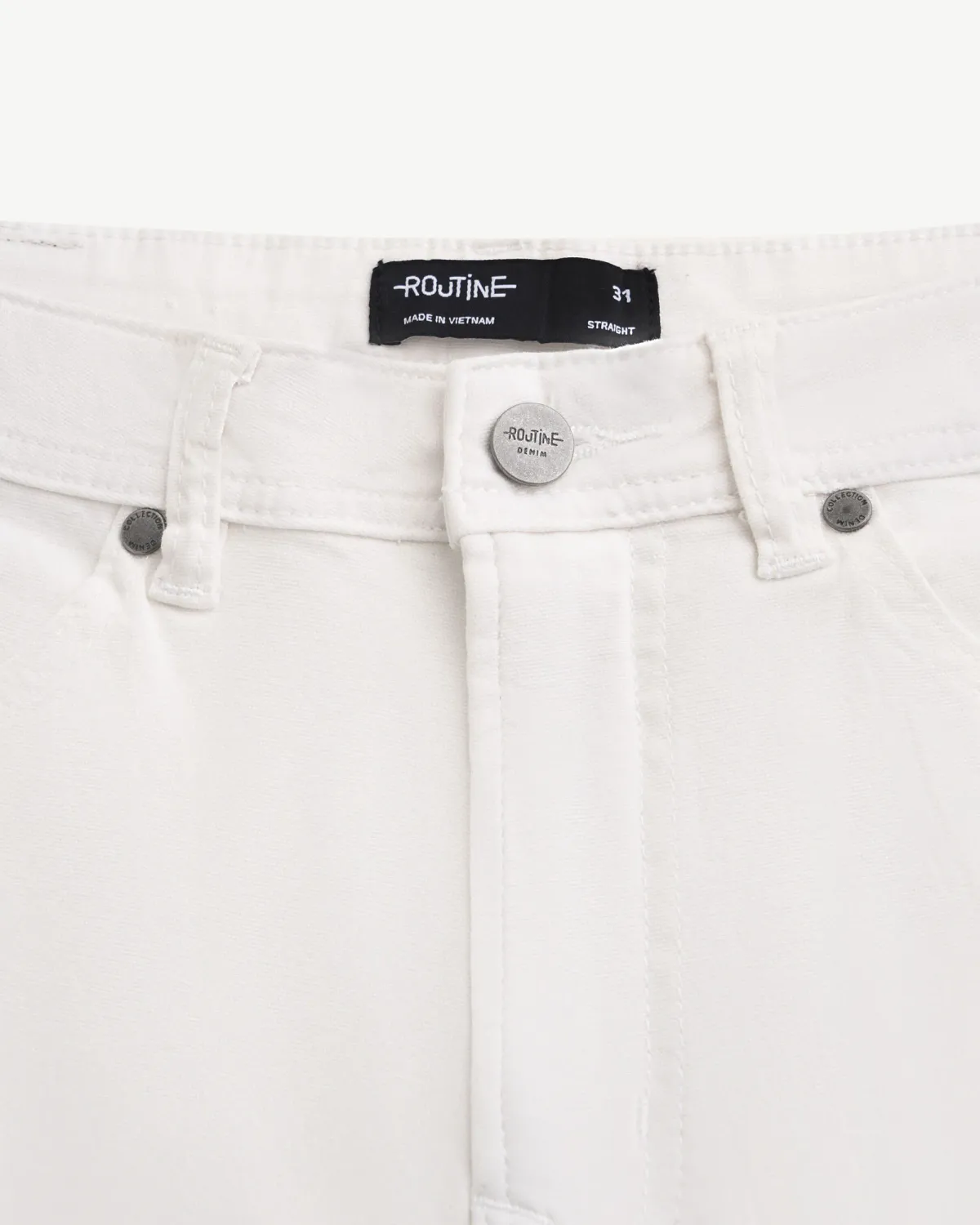 Quần short jeans nam vải mềm (2 màu) Form Straight - ROUTINE 10F24DPS010 | ROUTINE CÀ MAU