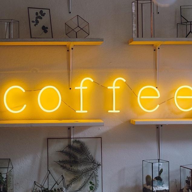 Đèn neon trang trí COFFEE - Phù hợp trang trí tường, để bàn, phụ kiện decor nhà