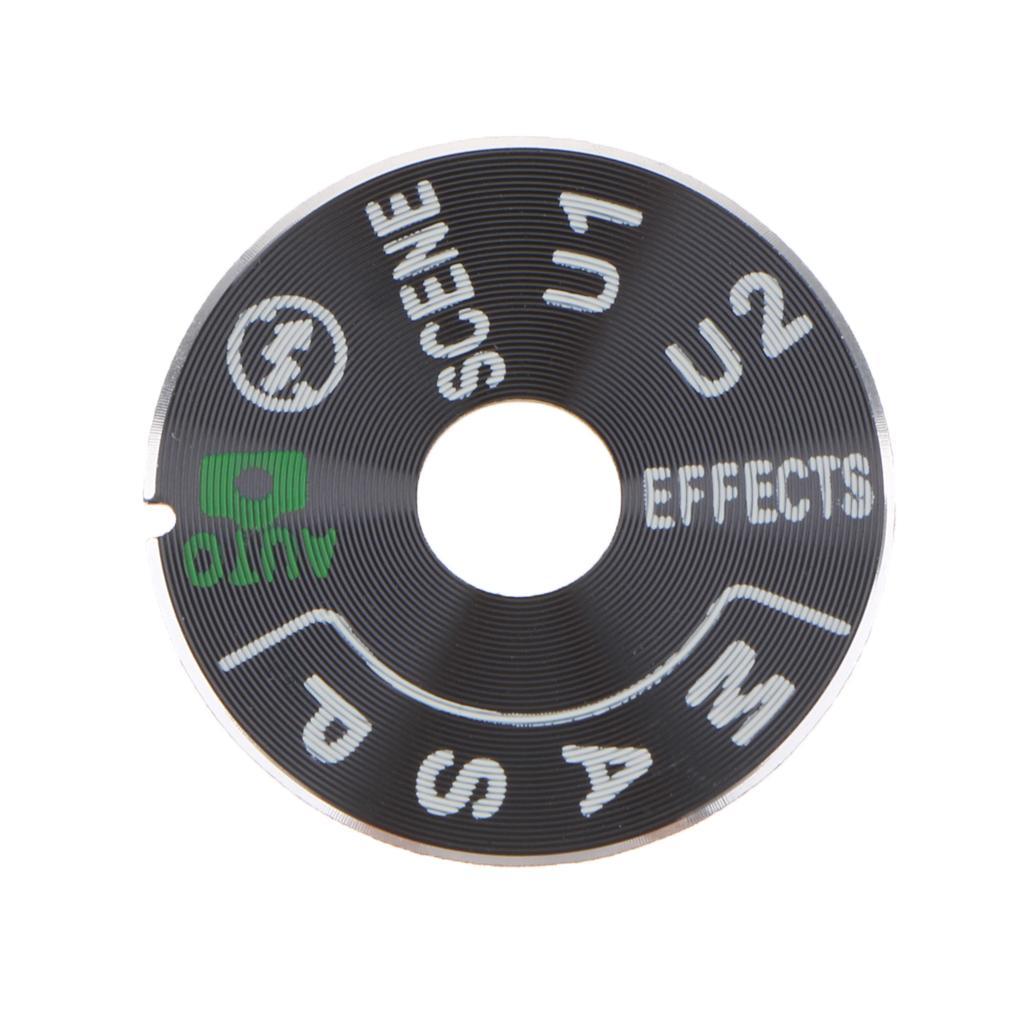 2-6pack Top Cover Function Dial Mode Interface Repair for Nikon D750 DSLR